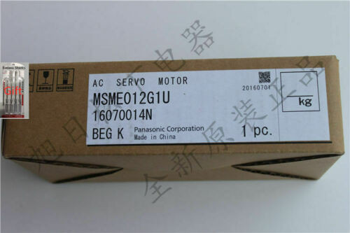 1Pcs Panasonic Servo Motor Msme012G1V New In Box