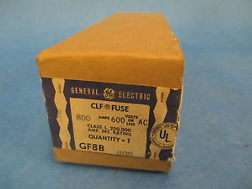 General Electric 800 AMP Fuse GF8B800 New In Box