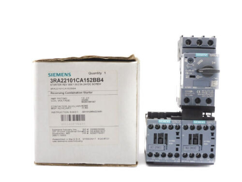 Siemens 3Ra22101Ca152Bb4 24Vdc 1.8-2.5A