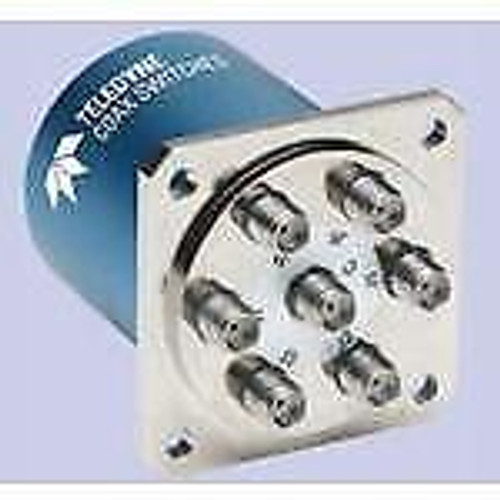 Teledyne Coax Ccr-38S340-T Rf Switch Commercial - 50 Ohms - 12Vdc Coil - Dc-1... Teledyne Coax Ccr-38S340-T Rf Switch Commercial - 50 Ohms - 12Vdc Coil - Dc-1...