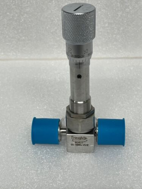 Swagelok Metering Valve 1/4" Fvcr , Ss-4Bm-V51E, Ss-4Bmg-V51E.