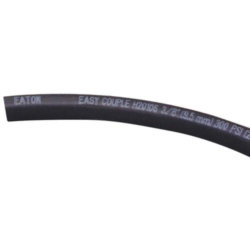 Eaton H20106Bk-250R Easy Couple Hose,3/8" Id,250 Ft. L