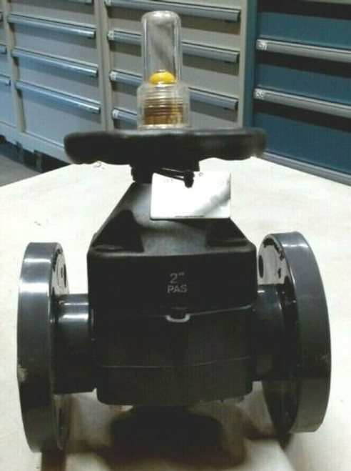 Itt Weir 2-2436-Tm-963-Ssbolt:Y Dia-Flo Diaphram Valve Solid Pvc 2 In  Ship