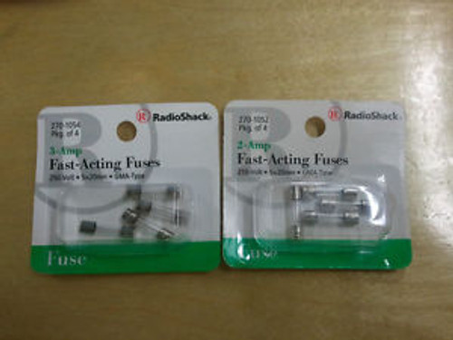 Fast Acting Fuses 2A & 3A