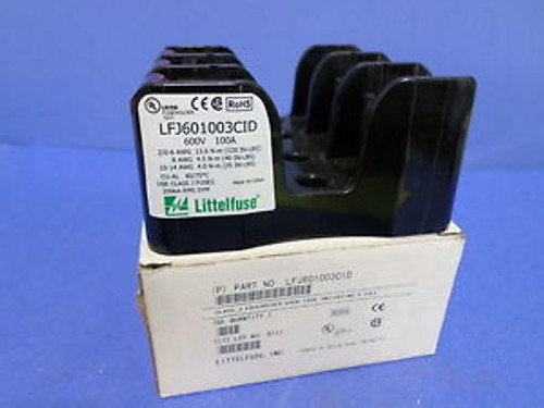 LITTLEFUSE FUSE HOLDEER LFJ601003CID 600V 100A New