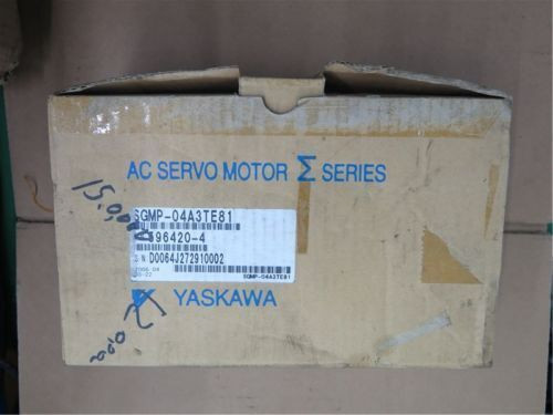 Yaskawa Ac Servo Motor Sgmp-04A3Te81 New