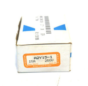 10 NEW GOULD SHAWMUT A2Y15-1 FUSES A2Y151