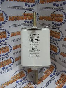 3NE1224-2 -- FUSE, SITOR, SIZE 1, 160A, 690VAC