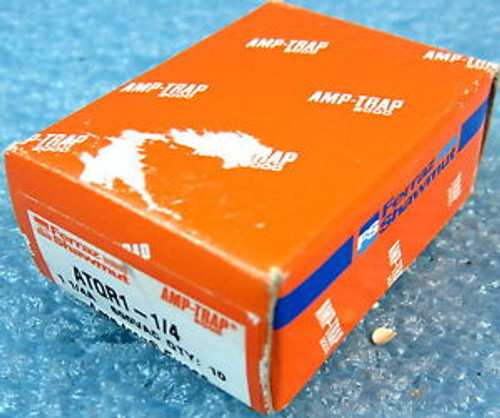 BOX OF 10 FERRAZ SHAWMUT ATQR1-1/4 FUSES, CLASS CC, ATQR SERIES, 1.25A 1-1/4