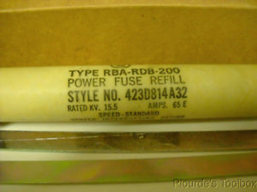 Westinghouse Power Fuse Refill RBA-RDB-200 423D814A32