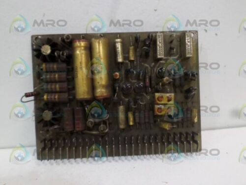General Electric Ic3600A0Ac1D Dual Amplifier Card Used
