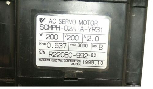 New Yaskawa Sgmph-02A1A-Yr31 Servo Motor