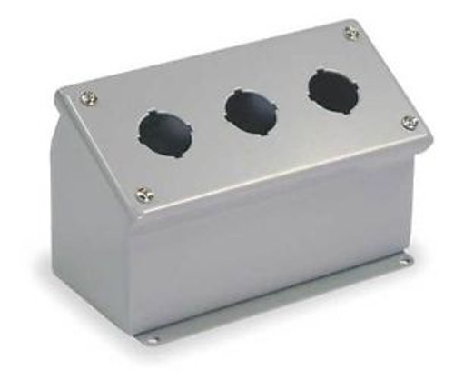 Wiegmann Wpba3 Enclosure,Pushbutton,Sloping,3 Holes