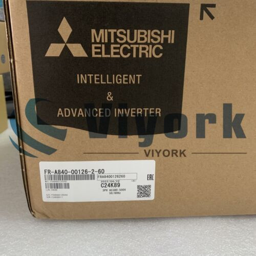 Mitsubishi Fr-A840-00126-2-60 Special Ct Inverter 5Hp 480V New