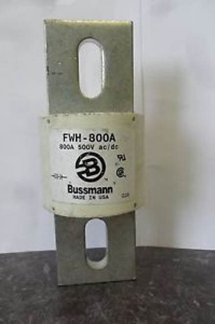 New Bussmann FWH-800A 800 Amp Fuse Semi Conductor