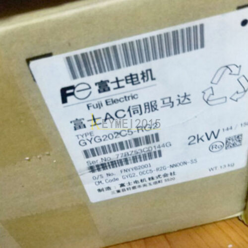1Pc New Fuji Servo Motor Gyg202C5-Rg2/Gyg202C5Rg2