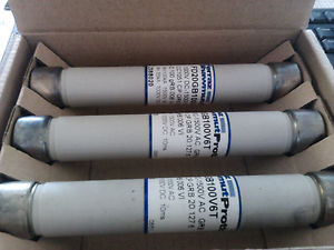 Ferraz Shawmut CC1051 CP GRB 20 127 6 1000VDC-1500VAC GRB 6AMP FUSE BOX OF 3