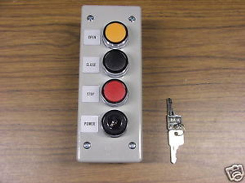 3 Bxlt 3 Button Station Commercial Garage Door Keyed