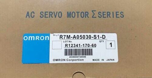 New Omron R7M-A05030-S1-D Servo Motor