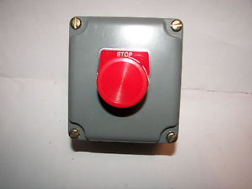 Square D Stop Mushroom Button Control Station 9001Kyk14 New
