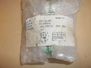FUJI SUPER RAPID FUSE CR2L-260 / UL, 250V 260A, LOTS OF 3