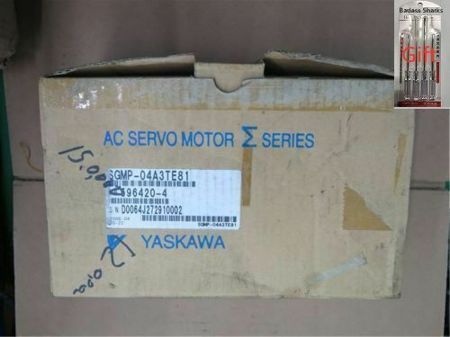 1Pcs Yaskawa Ac Servo Motor Sgmp-04A3Te81 New