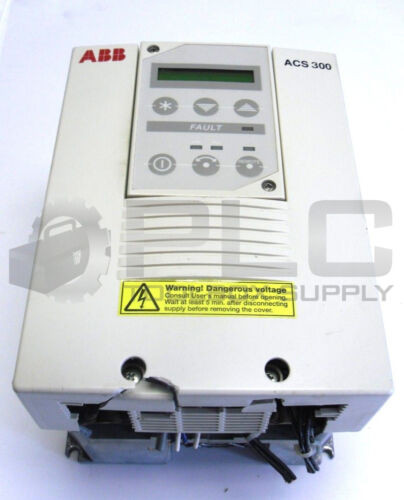 Abb Acs301-2P7-1 Ac Drive 208-240V 15.7/9.8A 48-63Hz Acs300 Read