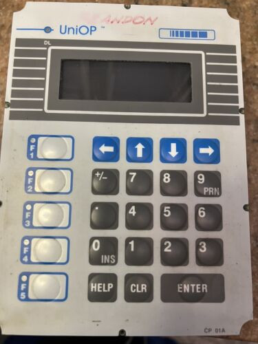 Exor Cp01R-04-0045 / Cp01R040045 Used Tested Cleaned Key Pad Lcd Display