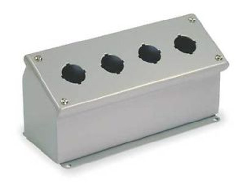 Wiegmann Wpba4 Enclosure,Pushbutton,Sloping,4 Holes