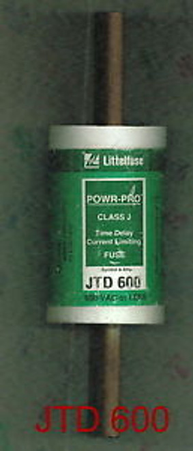 JTD100 FUSE JTD 600  FUSE 600 VOLT 600 AMP JTD-600