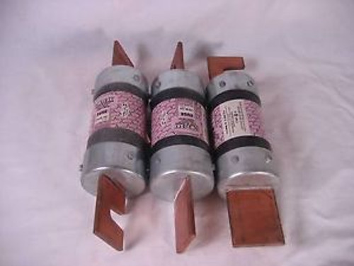 Pack of 3 Buss Low Peak LPN-RK450 450A 250V Fuse Dual Element Time Delay (NOS)