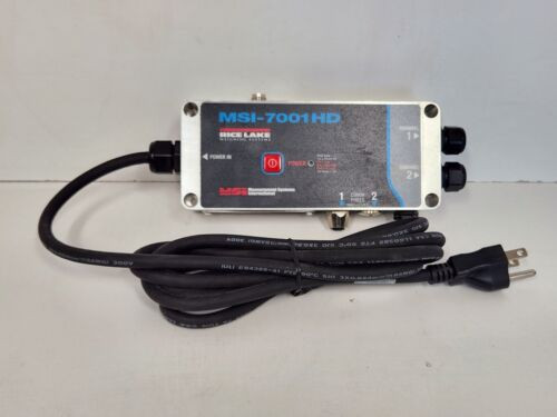 New Old Stock! Rice Lake Weighting System Load Cell Interface System Msi-7001Hd