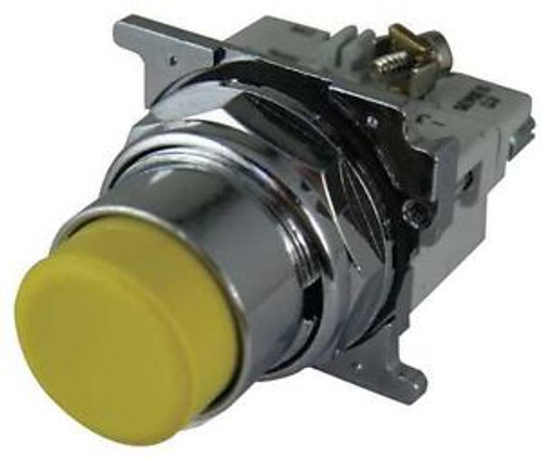 Eaton 10250T31Y Non-Illuminated Push Button,30Mm,1No/1Nc