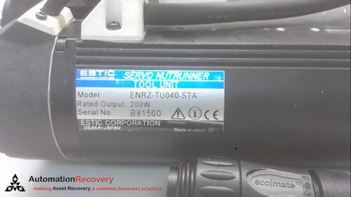 Estic Enrz-Tu040-Sta, Nutrunner And Tansducer, 7.5V #263423