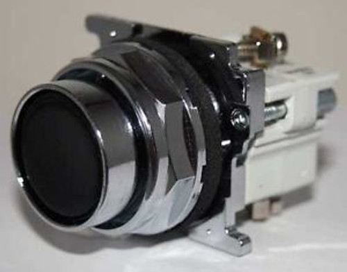 Eaton 10250T30B Non-Illuminated Push Button,30Mm,1No/1Nc,Black