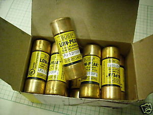 BUSSMANN LPJ-3-2/10SP FUSES 3-2/10A  600VAC/300VDC CLASS J (SET OF 10)  New