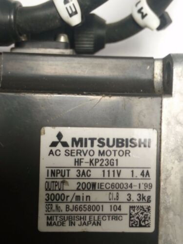 1Pcs Used 100% Test Mitsubishi Servo Motor Hf-Kp23G1