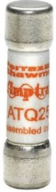 Mersen ATQ4 500V 4A Time Delay Midget Fuse  10-Pack