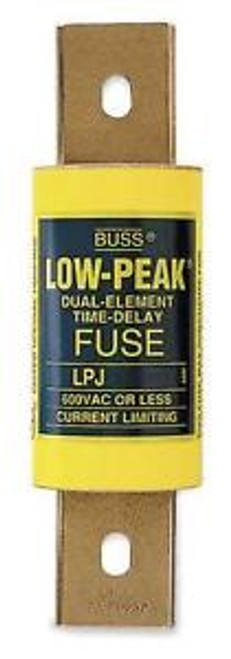 BUSSMANN LPJ-125SP Fuse,125A,Class J,LPJ,600VAC/300VDC