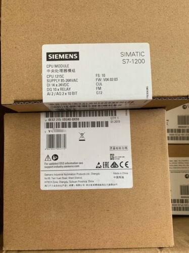 In Stock New & Original Hmi Siemens 6Es7215-1Bg40-0Xb0 6Es7 215-1Bg40-0Xb0