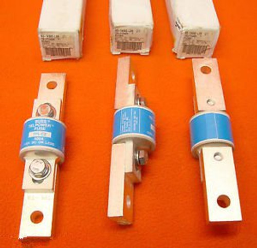 3 Lot NEW Buss KS-19392-L36 Telpower TPL-TA TPL-CZ Fuse 600 Amp 170 Volt DC