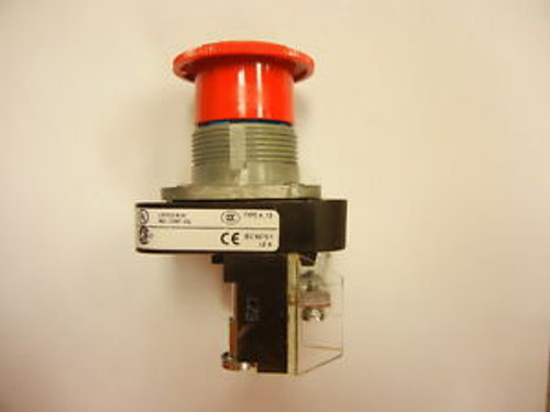 Allen-Bradley: 800T-Fxt6D4, Pushbutton E-Stop, Nema 4/13