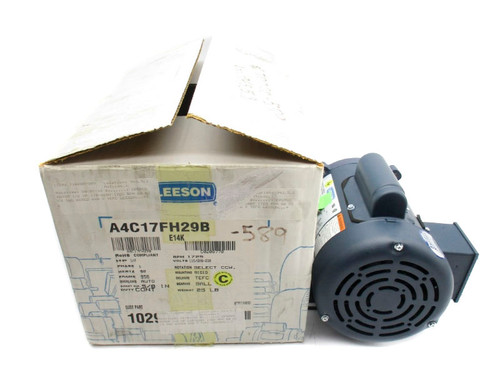 Leeson 102908-00 A4C17Fh29B 115/208-230V 8/3.8-4A