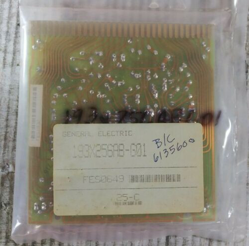 1 New General Electric 193X256Abg01 Amplifier Card Nnb