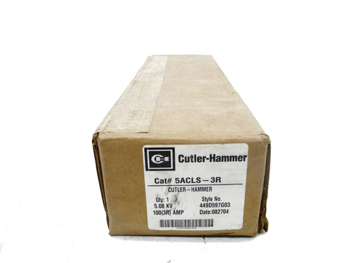 New Cutler Hammer 5Acls-3R Voltage 3R Amp 5.08Kv-Ac Fuse B444078