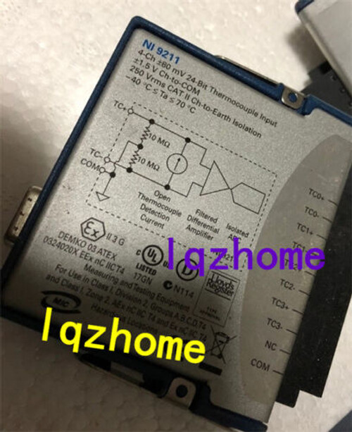 Ni 9211 779001-01 Cdaq Temperature / Thermocouple Input Module Ping