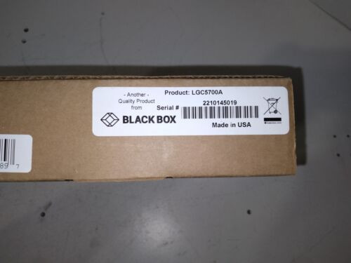 Black Box Genuine Lgc5700A Transceiver/Media Converter