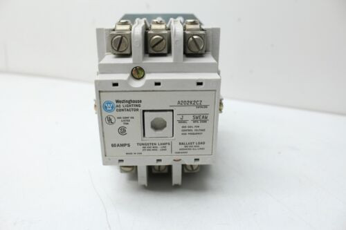 Westinghouse A202K2Cz Model J Ac Lighting Contactor 60A