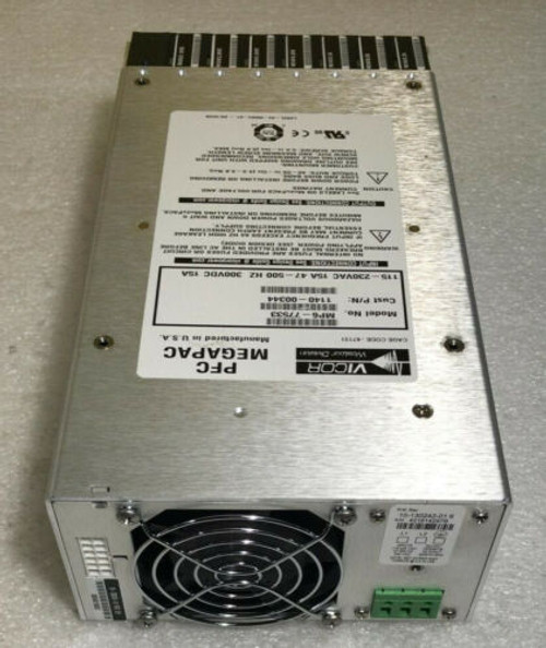 Vicor Pfc Megapac Power Supply Mp6-77533 1140-00344 115-230Vac 10-130242-01