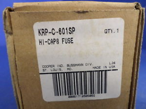 BUSSMANN KRP-C-601SP, 600V, HI-CAP FUSE, New-SEALED